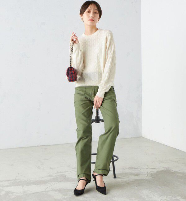 SHIPS for women「Urvin:〈洗濯機可能〉コットン ベイカー パンツ」|その他|