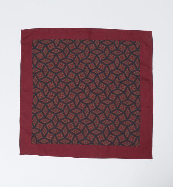 SHIPS「Puccini: マダー コモン チーフ」|ハンカチ|ネイビー