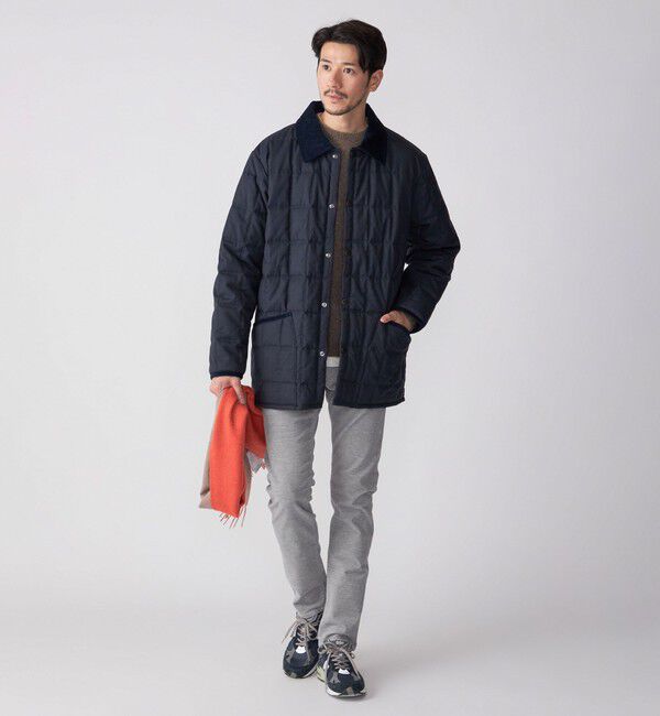 SHIPS「SHIPS: KAKEGAWA コーデュロイ 5ポケット スリム パンツ」|チノ|