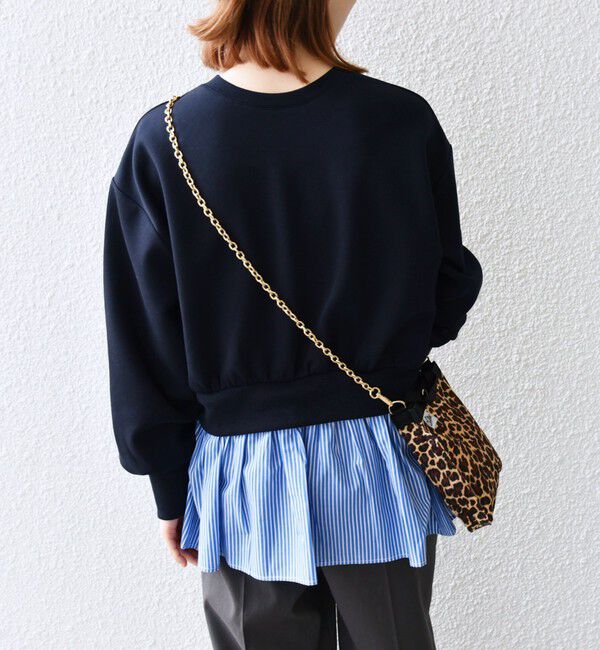 SHIPS for women「* 〈手洗い可能〉3WAY ペプラム ジップ ブルゾン 24SS ◇」|ブルゾン・スタジャン|