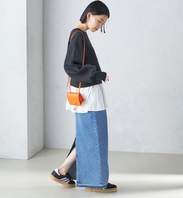 SHIPS for women「* 〈手洗い可能〉3WAY ペプラム ジップ ブルゾン 24SS ◇」|ブルゾン・スタジャン|