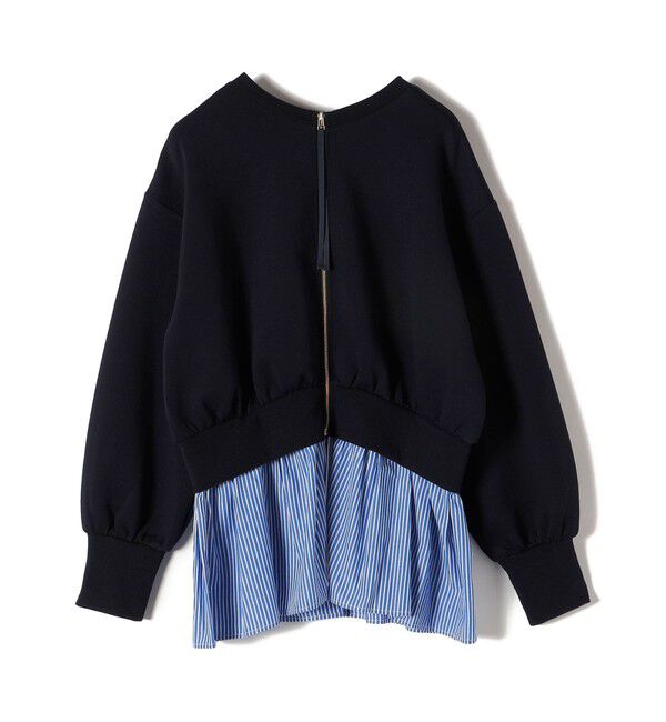 SHIPS for women「* 〈手洗い可能〉3WAY ペプラム ジップ ブルゾン 24SS ◇」|ブルゾン・スタジャン|