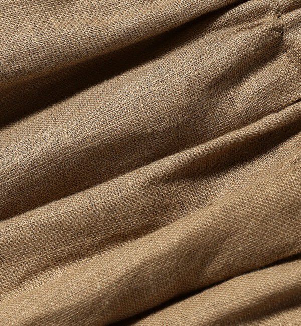 SHIPS for women「【SHIPS別注】Nell:麻 ドビー ボリューム スカート」|スカート|