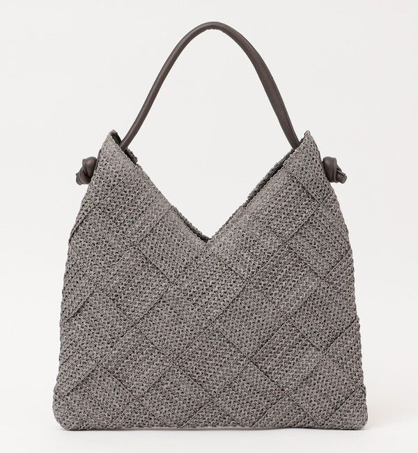 quaranciel「quaranciel: ワンハンドル Vカット メッシュ バッグ（A4対応）」|トートバッグ|