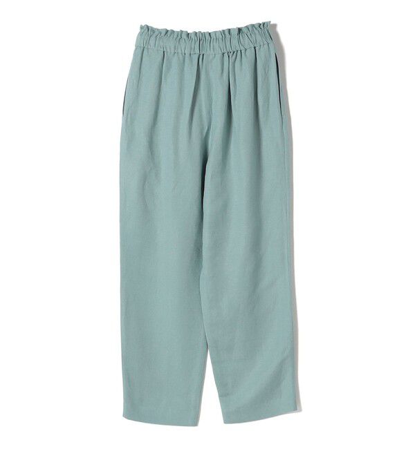 SHIPS for women「SHIPS Primary Navy Label:麻 レーヨン イージー パンツ」|その他|