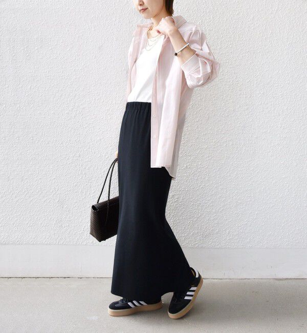 SHIPS for women「【WEB限定】〈洗濯機可能〉アシンメトリー ストライプ シャツ」|シャツ・ブラウス|