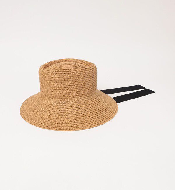 quaranciel「quaranciel: リボン付き ペーパー ハット」|ハット|