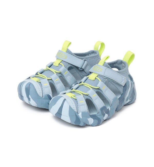 SHIPS KIDS「KEEN:HYPERPORT H2 C&Y」|サンダル|スカイブルー