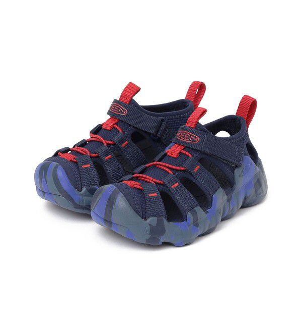SHIPS KIDS「KEEN:HYPERPORT H2 C&Y」|サンダル|ダークブルー