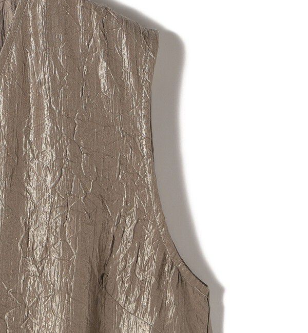 SHIPS for women「TORRAZZO DONNA:〈手洗い可能〉ティアード ノースリーブ ワンピース」|ワンピース|