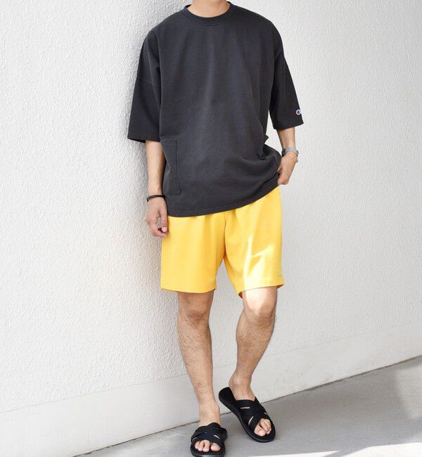 SHIPS any「【SHIPS any別注】Champion: ブリーチ ドルマン キャンプポケット Tシャツ◇」|Tシャツ・カットソー|