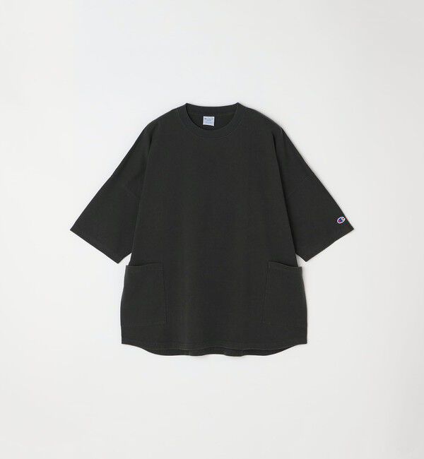 SHIPS any「【SHIPS any別注】Champion: ブリーチ ドルマン キャンプポケット Tシャツ◇」|Tシャツ・カットソー|