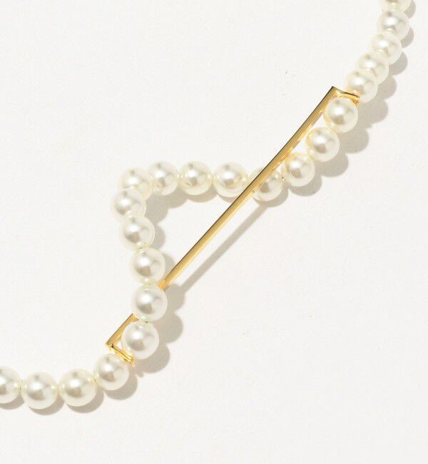 TOMORROWLAND GOODS「【別注】januka  ATTACHMENT WITH PARTS BAR パールネックレス」|ネックレス|
