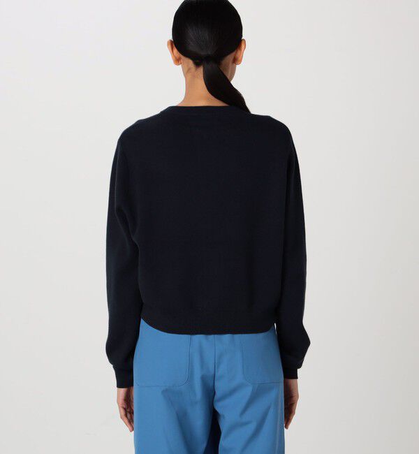 CABaN「コットンカシミヤ クルーネックカーディガン」|カーディガン|