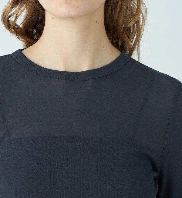 MACPHEE「【一部WEB先行予約】シアージャージー クルーネックプルオーバー」|Tシャツ・カットソー|