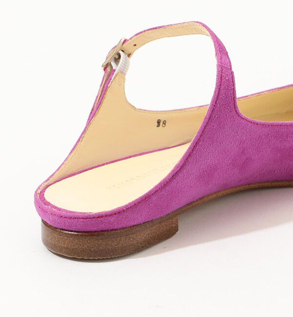 TOMORROWLAND GOODS「TOMORROWLAND スエード ポインテッドフラットミュール」|パンプス|