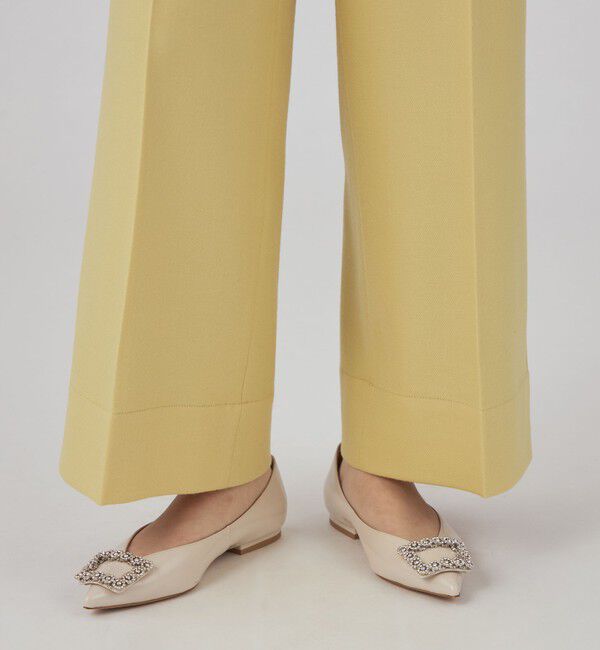 Ballsey「ストレッチボタニー ワイドパンツ」|その他|