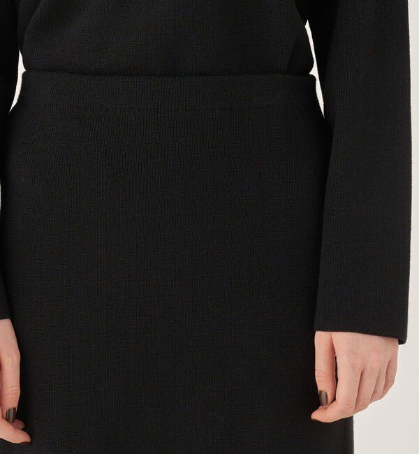 DES PRES「ウールポリエステル ニットスカート」|スカート|