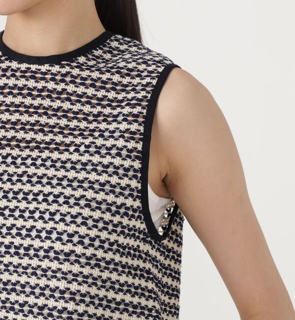 TOMORROWLAND collection「クロッシュトリコット フロンタブルトップス」|その他|