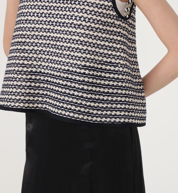 TOMORROWLAND collection「クロッシュトリコット フロンタブルトップス」|その他|