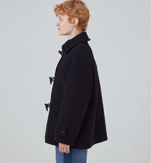 MACPHEE「ウールナイロンメルトン ダッフルショートコート」|ダッフルコート|