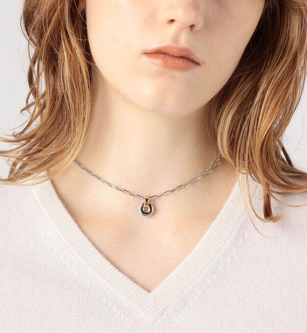 TOMORROWLAND GOODS「LAURA LOMBARDI TEO TONE PIEGA ネックレス」|ネックレス|