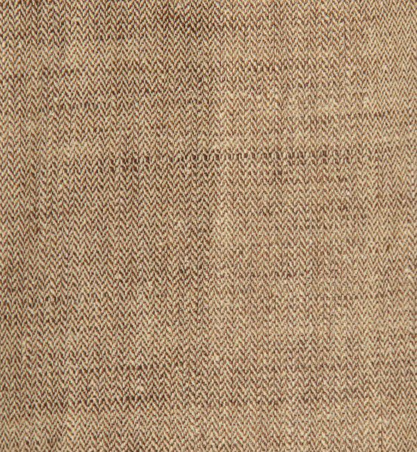 DES PRES「リネンシルクコットンヘリンボーン ワイドシルエットパンツ」|チノ|