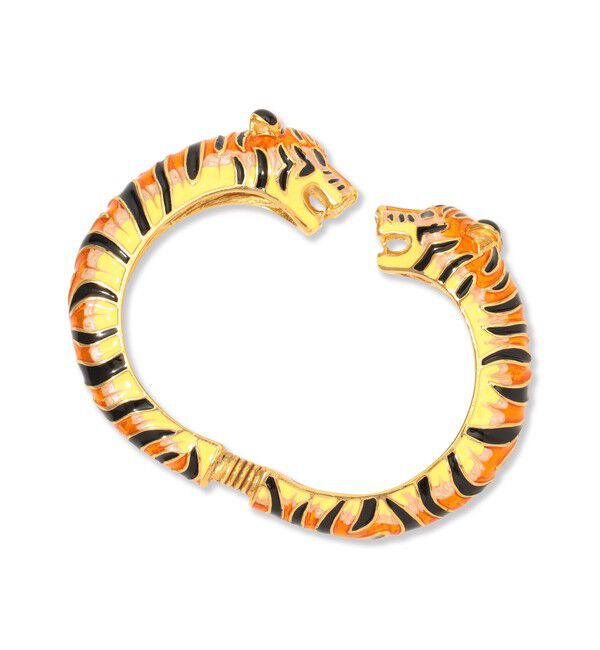 TOMORROWLAND GOODS「Kenneth Jay Lane tiger head ブレスレット」|ブレスレット・バングル|46 ブラウン系