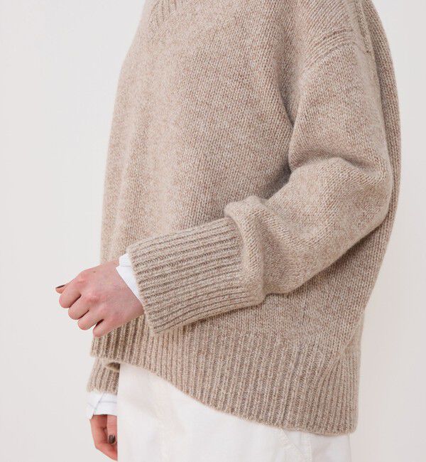 ファインウール Vネックプルオーバー（GALERIE VIE）｜ルミネの