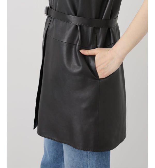 IENA LA BOUCLE「IENA LA BOUCLE レザー2WAY ベスト」|ベスト・ジレ|