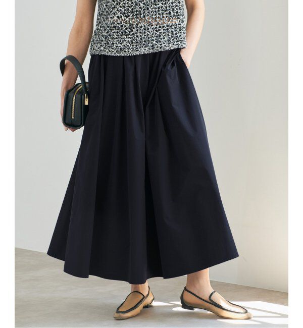 IENA「《一部カラー店舗限定》タイプライターフレアスカート」|スカート|