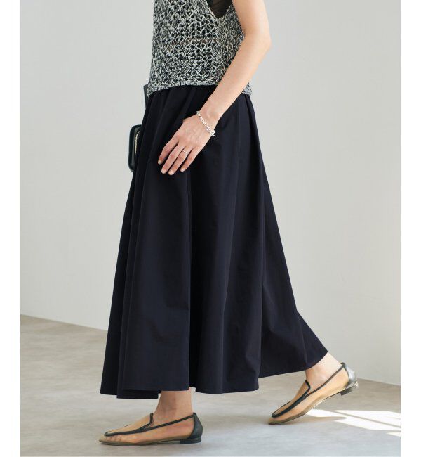 IENA「《一部カラー店舗限定》タイプライターフレアスカート」|スカート|