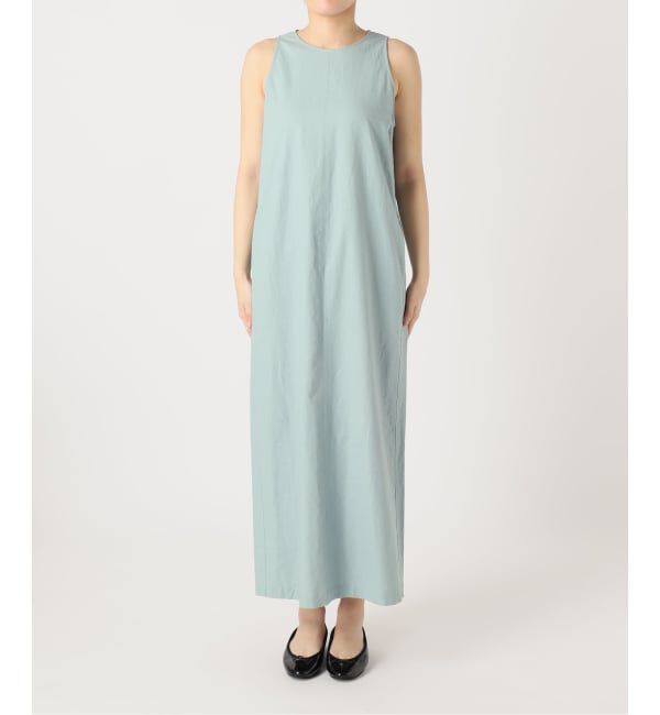 SLOBE IENA「《WEB限定/追加》リネンレーヨンノースリーブナローワンピース」|ワンピース|
