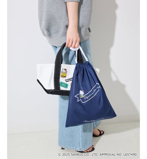SLOBE IENA「《WEB限定/追加3》Hello Kitty ワッペンランチトートバック」|その他|