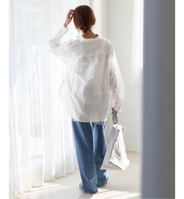 IENA「《予約》ラミーリヨセル2wayシャツ」|シャツ・ブラウス|
