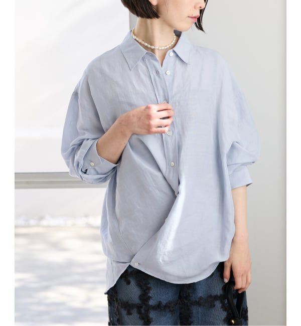 IENA「《予約》ラミーリヨセル2wayシャツ」|シャツ・ブラウス|