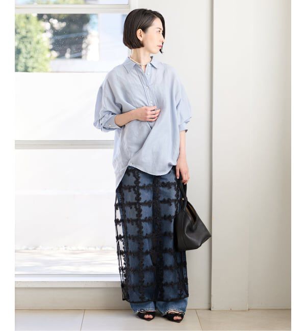 IENA「《予約》ラミーリヨセル2wayシャツ」|シャツ・ブラウス|