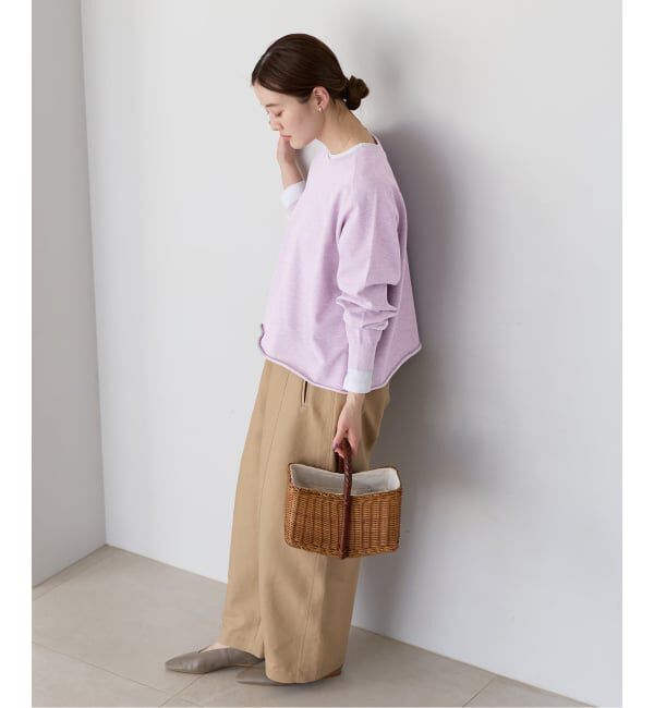 IENA「《追加4予約》LEVITAコットンプルオーバー」|ニット・セーター|