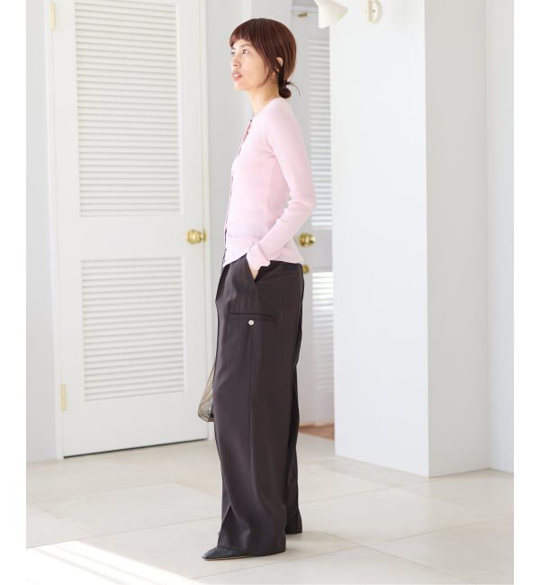 IENA「《予約》ハイゲージリブカーディガン」|カーディガン|