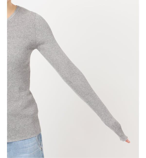 IENA「《予約》ハイゲージリブカーディガン」|カーディガン|