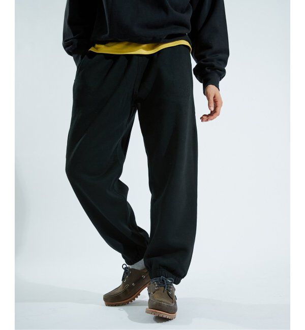 Paris Saint-Germain「【Paris Saint-Germain】3Dラバーエンブレム スウェットパンツ」|その他|ブラック