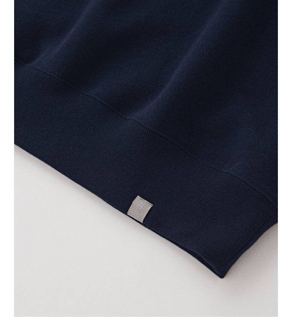 EDIFICE「【LOOPWHEELER for LOWERCASE】ライトツリウラケ Vネックベスト」|ベスト・ジレ|