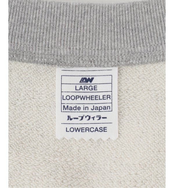 EDIFICE「【LOOPWHEELER for LOWERCASE】ライトツリウラケ Vネックベスト」|ベスト・ジレ|