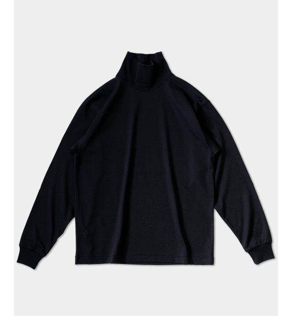 EDIFICE「BARAILLE & GARMENTS 別注 タートルネック Tシャツ 『LONGMORN』」|Tシャツ・カットソー|ネイビー