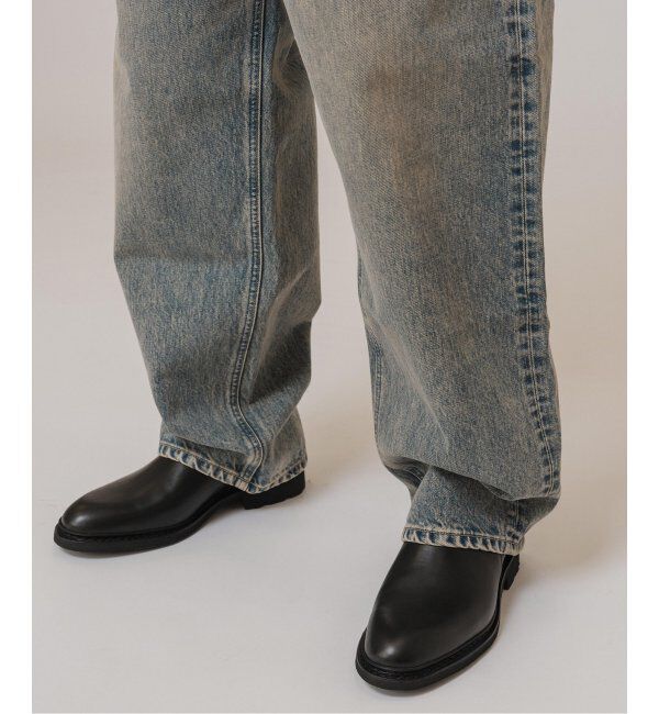 EDIFICE「Lee for BOUCLE 別注 カウボーイバギーパンツ フェード」|デニム|