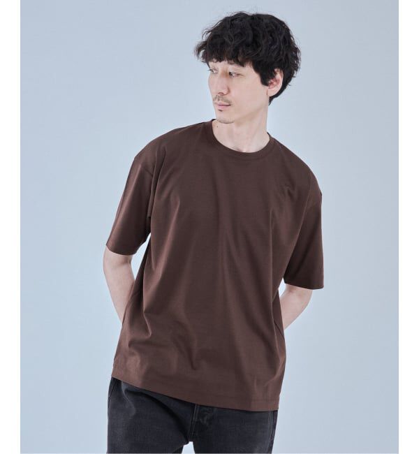 EDIFICE「《予約》アルビニスタ スムース Tシャツ」|Tシャツ・カットソー|