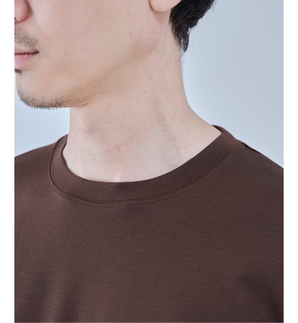 EDIFICE「《予約》アルビニスタ スムース Tシャツ」|Tシャツ・カットソー|