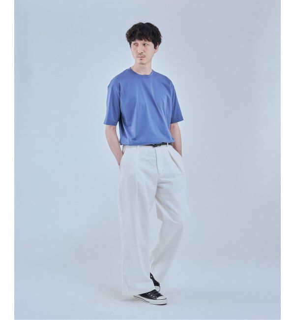 EDIFICE「《予約》アルビニスタ スムース Tシャツ」|Tシャツ・カットソー|