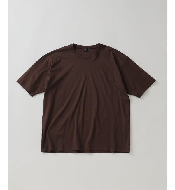 EDIFICE「《予約》アルビニスタ スムース Tシャツ」|Tシャツ・カットソー|