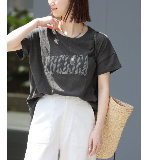 JOURNAL STANDARD relume「【HOLIDAYS COMFORT/ホリデーズ コンフォート】ラフィテンジクTEE」|Tシャツ・カットソー|ブラック A